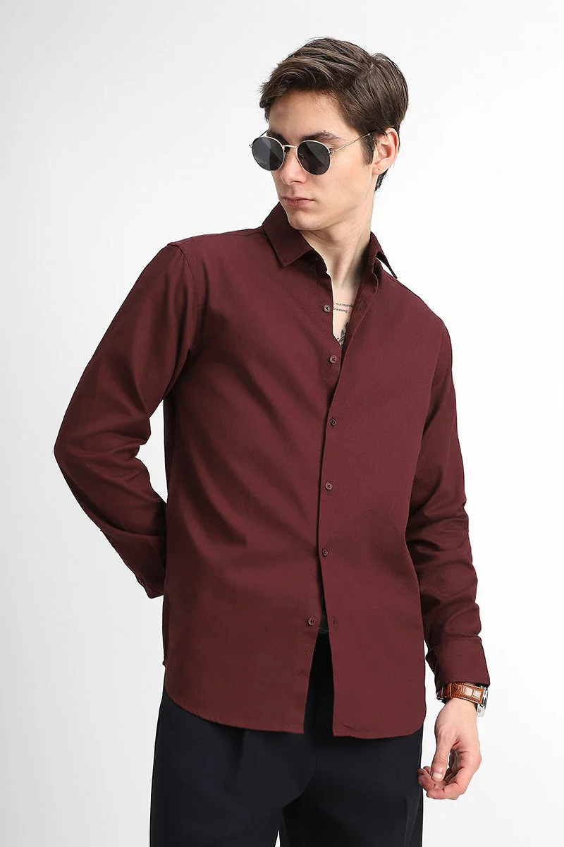 SNITCH 100% Cotton Slim Fit Shirt